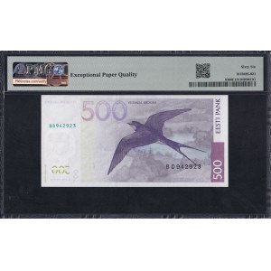 Estonia, 500 Krooni, 2000, Gem UNC 66 EPQ