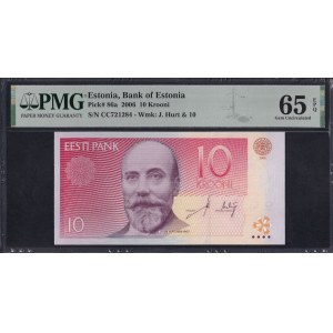 Estonia, 10 Krooni, 2006, Gem UNC 65 EPQ