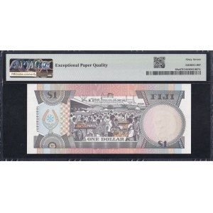 Fiji, 1 Dollar, 1993, Superb Gem UNC 67 EPQ