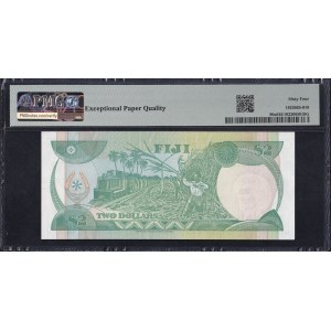 Fiji, 2 Dollars, 1995, Choice UNC 64 EPQ