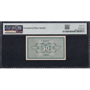 Finland, 50 Pennia, 1918, Gem UNC 65 EPQ