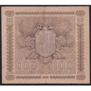 Finland, 100 Markkaa, 1922, F