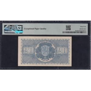 Finland, 20 Markkaa, 1945, Choice UNC 64 EPQ