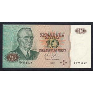 Finnland, 10 Markka, 1980, UNC