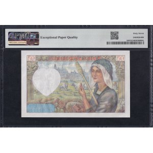 France, 50 Francs, 1940-42, Superb Gem UNC 67 EPQ