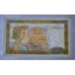 France, 500 Francs, 1942, AU
