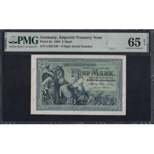 Germany, 5 Mark, 1904, Gem UNC 65 EPQ