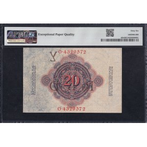 Německo, 20 marek, 1914, Gem UNC 66 EPQ