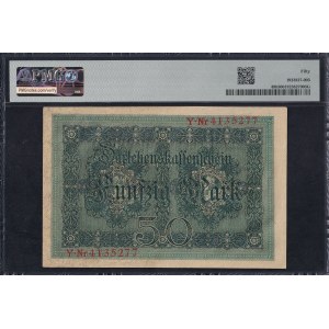 Germany, 50 Mark, 1914, About UNC 50