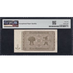 Germany, 1 Rentenmark, 1937, Gem UNC 66 EPQ