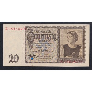 Germany, 20 Reichsmark, 1939, UNC