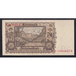 Germany, 20 Reichsmark, 1939, UNC