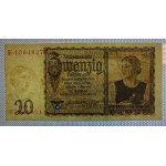 Germany, 20 Reichsmark, 1939, UNC