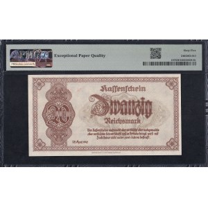 Deutschland, 20 Reichsmark, 1945, Gem UNC 65 EPQ