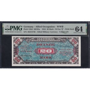 Germany, 20 Mark, 1944, Choice UNC 64