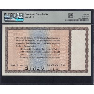 Německo, 50 říšských marek, 1934, Gem UNC 65 EPQ