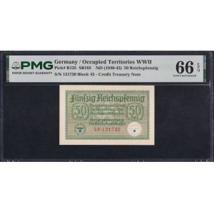 Germany, 50 Reichspfennig, 1940-45, Gem UNC 66 EPQ