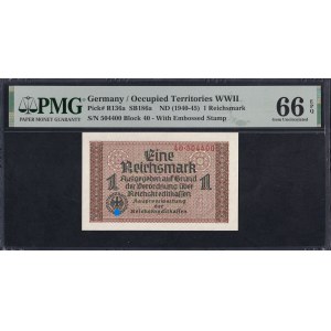 Germany, 1 Reichsmark, 1940-45, Gem UNC 66 EPQ