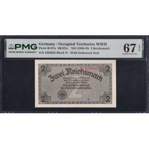 Germany, 2 Reichsmark, 1940-45, Superb Gem UNC 67 EPQ