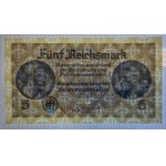 Germany, Set of 100 banknotes (5 Reichsmark), 1940-1945, UNC