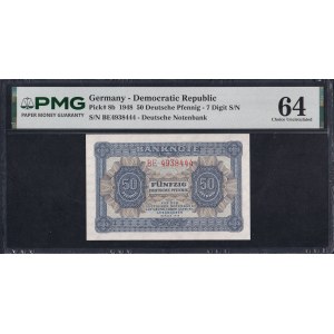 Germany (GDR), 50 Deutsche Pfennig, 1948, Choice UNC 64