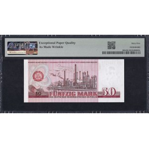 Germania (RDG), 50 marchi, 1971 (1986), Gem UNC 65 EPQ,