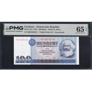 Germany (GDR), 100 Mark, 1975, Gem UNC 65 EPQ