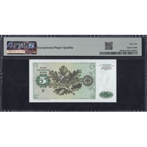 Deutschland (BRD), 5 Deutsche Mark, 1980, Gem UNC 66 EPQ