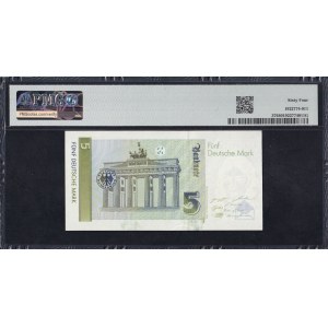 Germany (GFR), 5 Deutsche Mark, 1991, Choice UNC 64