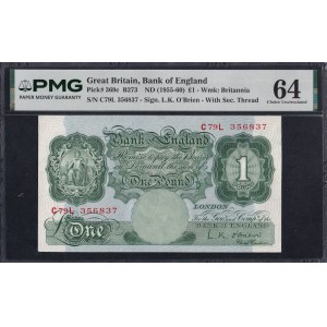 Great Britain, 1 Pound, 1955-60, Choice UNC 64