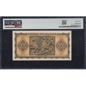 Greece, 5000 Drachmai, 1943, Choice UNC 64