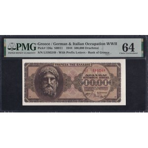Greece, 500.000 Drachmai, 1944, Choice UNC 64