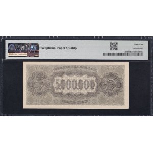 Greece, 5.000.000 Drachmai, 1944, Gem UNC 65 EPQ