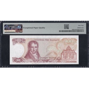 Greece, 100 Drachmai, 1978, Choice UNC 64 EPQ, Replacement