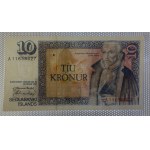 Island, 10 kron, 1961, UNC