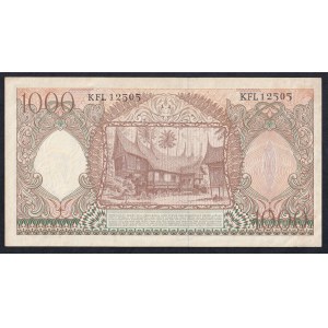 Indonesia, 1000 Rupiah, 1958, UNC