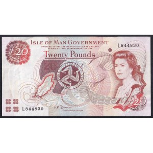 Isle of Man, 20 Pounds, 2013, UNC