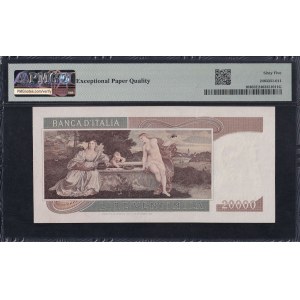 Italy, 20.000 Lire, 1975, Gem UNC 65 EPQ