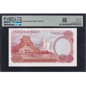 Jersey, 20 Pounds, 1976-88, Gem UNC 65 EPQ