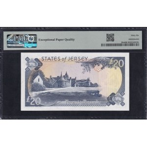 Jersey, 20 Pounds, 2000, Gem UNC 66 EPQ