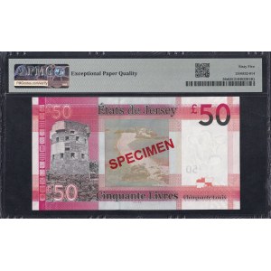Jersey, 50 Pounds, 2010, Gem UNC 65 EPQ