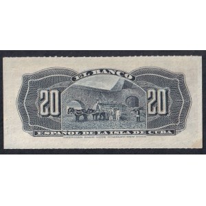 Cuba, 20 Centavos, 1897, AU