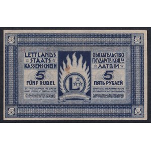Lettland, 5 Rubel, 1919, AU
