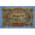 Latvia, 10 Rubles, 1919, VF