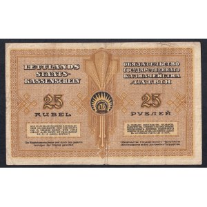 Lettonia, 25 rubli, 1919, VF