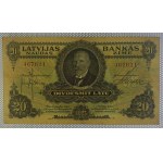 Latvia, 20 Latu, 1925, VF