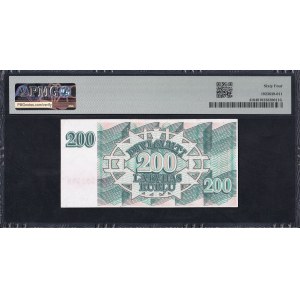 Latvia, 200 Rubles, 1992, Choice UNC 64