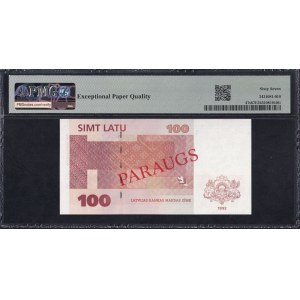 Latvia, 100 Latu, 1992 (1994), Superb Gem UNC 67 EPQ, SPECIMEN