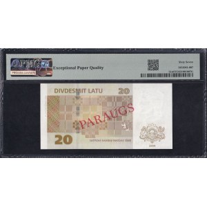 Latvia, 20 Latu, 2004, Superb Gem UNC 67 EPQ, RARE, SPECIMEN