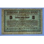 Latvia - Mitava, 3 Kopek, 1915, XF